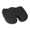 Mind Reader Memory Foam Seat Cushion with Air-Cloud Technology, Black